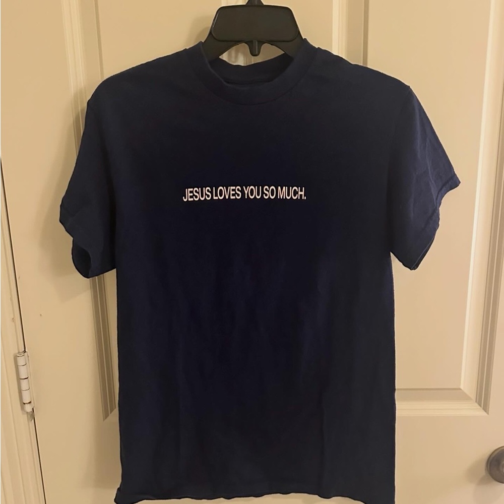 Navy Blue Graphic T-Shirt